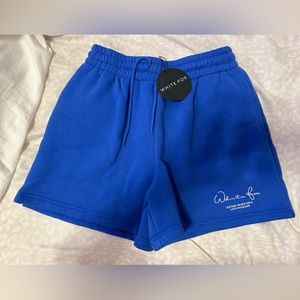 White fox shorts
